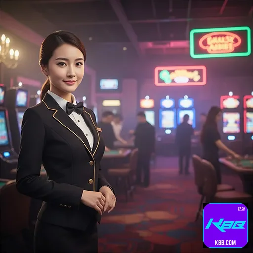 Tela de login rápido no celular da plataforma k8b.com