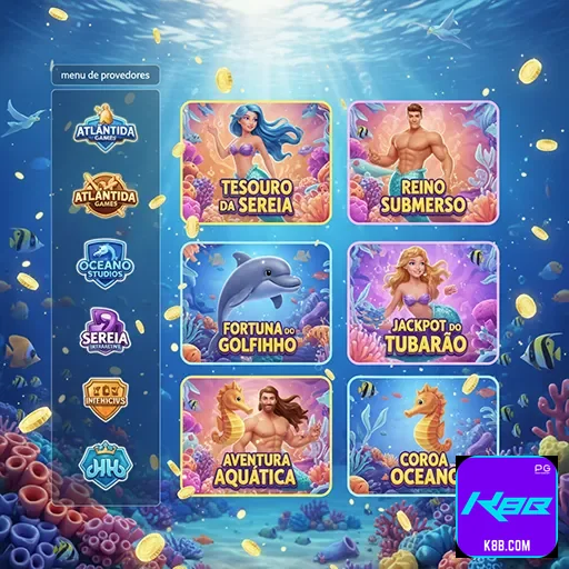 Tela mobile da plataforma oficial k8b.com no Brasil